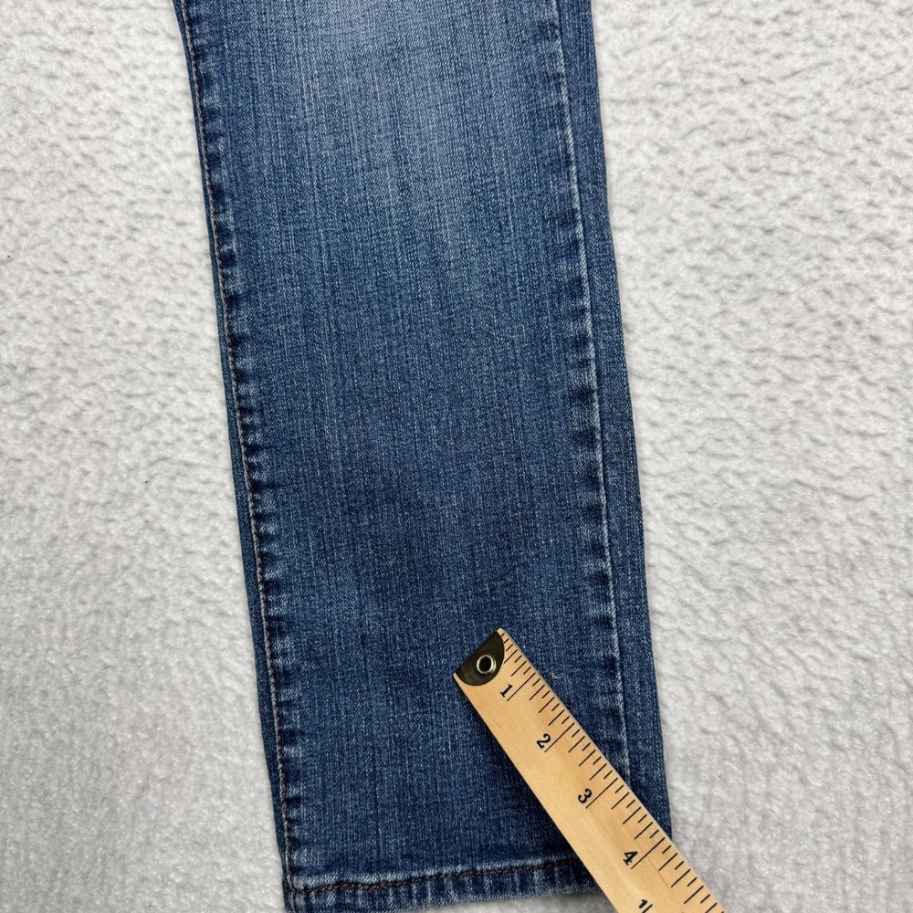 Levi Strauss Blue Denim Classic Mid-Rise Skinny Jeans Denim Pants Women's Size 8 - Picture 10 of 14